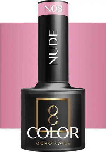 Llak gjysmë-permanent Activeshop Ocho Nails Nude N08, 5 g, nude