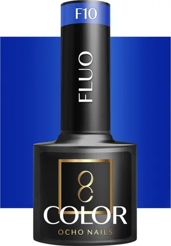 Llak hibrid për thonj Activeshop Ocho Nails F10, efekt neon, 5 g, fluo