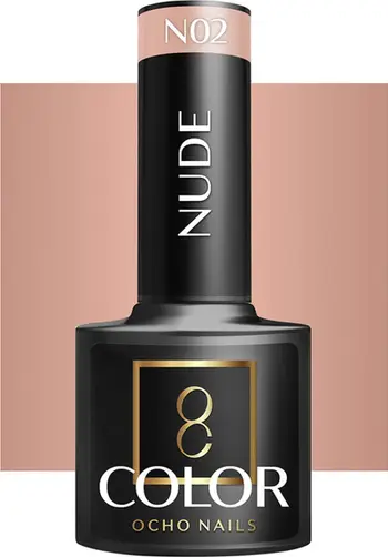 Llak hibrid për thonj Activeshop OCHO NAILS Nude N02, 5 g, nude