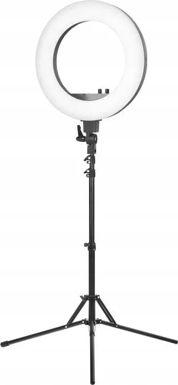 Llambë unazore Activeshop Ring Light 18", 48W LED, me stativ, e zezë - 1