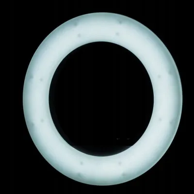 Llambë unazore Activeshop Ring Light 18", 48W LED, me stativ, e zezë - 2