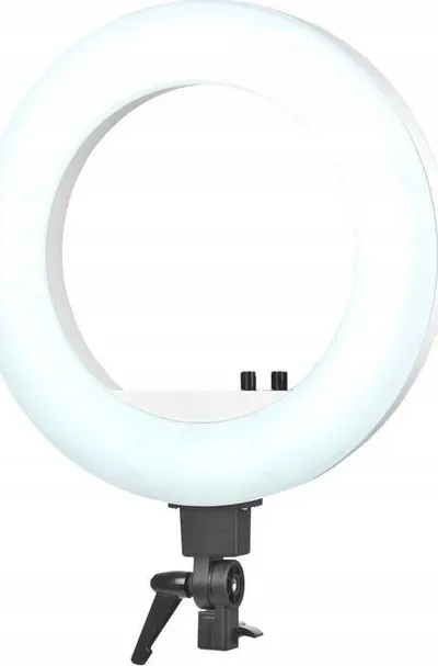Llambë unazore Activeshop Ring Light 18", 48W LED, me stativ, e zezë - 3