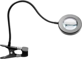 Llambë zmadhimi LED Activeshop Snake Ring, për tavolinë, me USB, e zezë