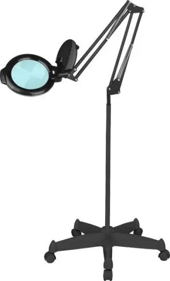 Lampë zmadhimi Activeshop Glow Moonlight 8013, LED, me qëndrim, e zezë