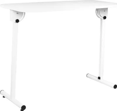 Tryezë kozmetike palosëse Activeshop Mobile Folding Desk, 100 x 50 cm, e bardhë - 1