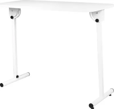 Tryezë kozmetike palosëse Activeshop Mobile Folding Desk, 100 x 50 cm, e bardhë - 3