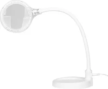 Lampë zmadhimi Activeshop ELEGANTE 2014-2R, 30 LED SMD, 5D, me bazë dhe kapëse tavoline, e bardhë