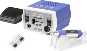 Frezë profesionale për thonj Activeshop ACTIV POWER JD700, me pedale, sistem TWIST LOCK, vjollcë