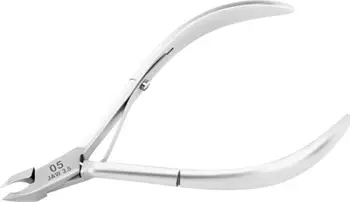 Pincetë manikyri Activeshop OCHO PRO 05, teh 3.5 mm, gri mat
