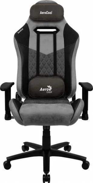 Karrige lojërash Aerocool DUKE, deri 150 kg, e hirtë - 1
