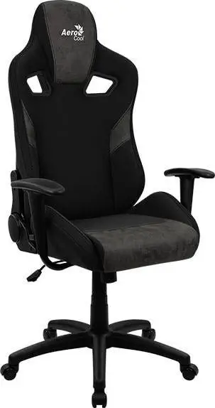 Karrige lojërash Aerocool COUNT AeroSuede, 150kg, e zezë
