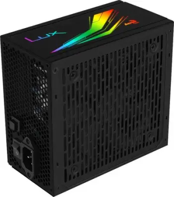 Burim energjie Aerocool LUX RGB, 650W, 80Plus Bronze, 12cm Fan, i zi