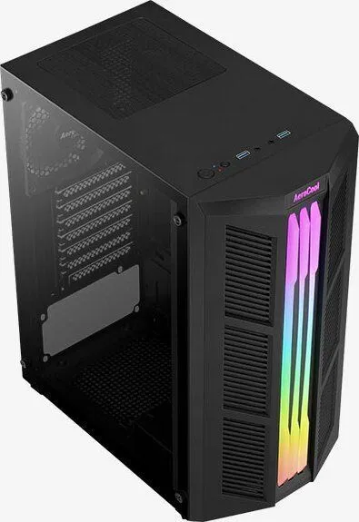 Kasë Aerocool Prime RGB, Midi Tower - 3
