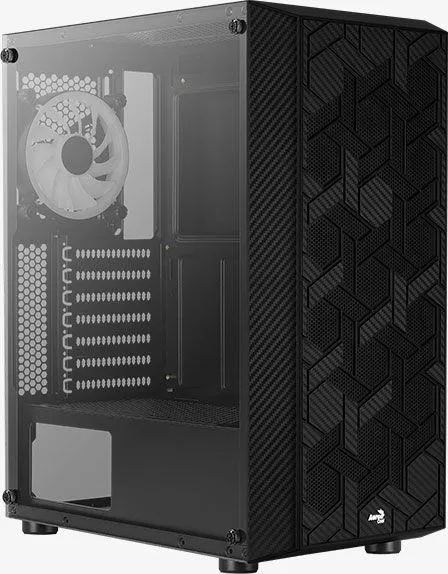 Kasë Aerocool PGS Hive FRGB, Midi Tower - 2