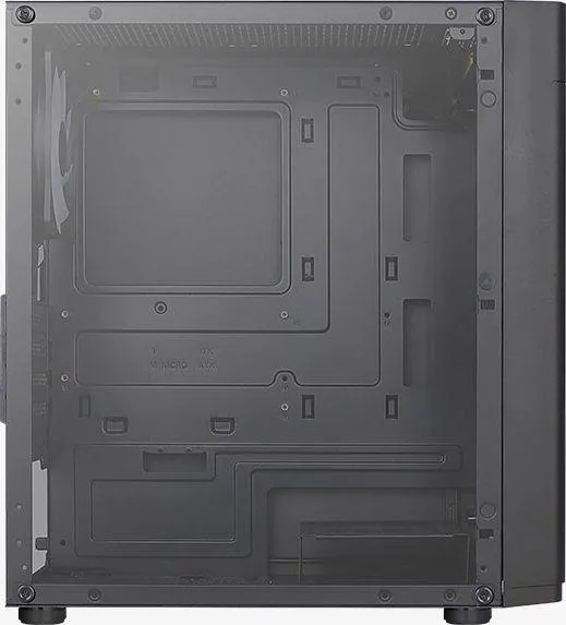 Kasë Aerocool Hexform FRGB, Mini Tower - 2