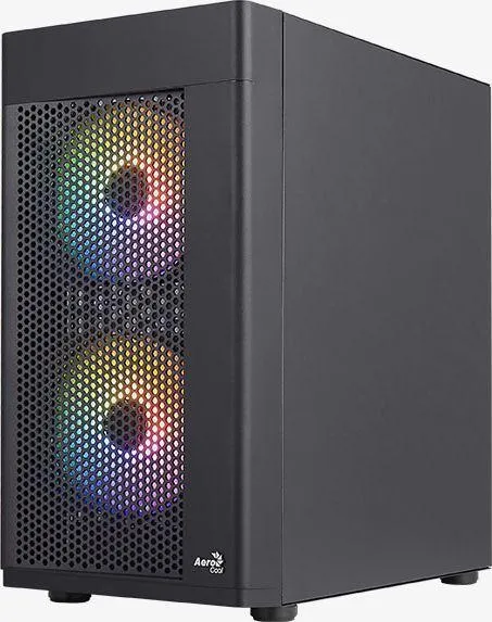 Kasë Aerocool Hexform FRGB, Mini Tower - 7