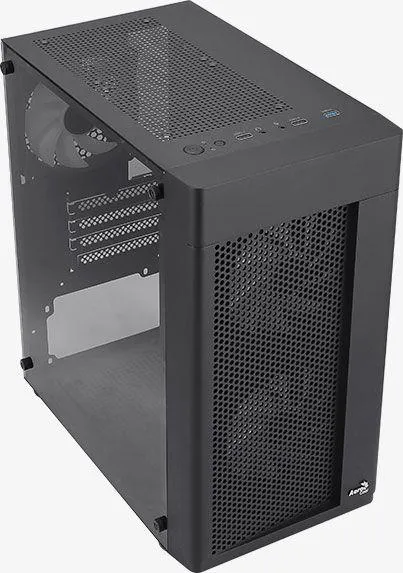 Kasë Aerocool Hexform FRGB, Mini Tower - 8