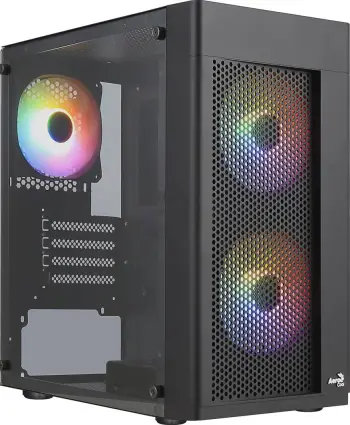 Kasë Aerocool Hexform FRGB, Mini Tower
