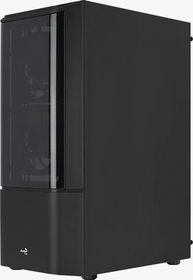 Kasë Aerocool Quantum v3 Midi-Tower, RGB, e zezë - 7