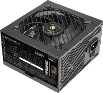 Njësi furnizimi me energji Mars Gaming MPB650SI, 650 W, ATX, E zezë