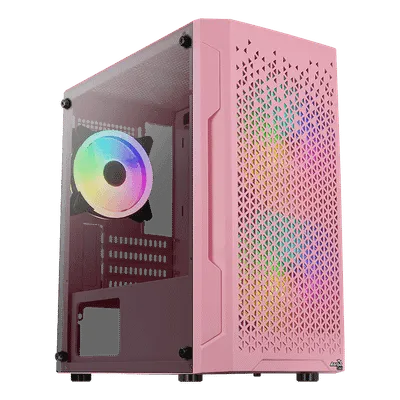 Kasë Aerocool Trinity Mini-Tower V3 - E Rozë - 1