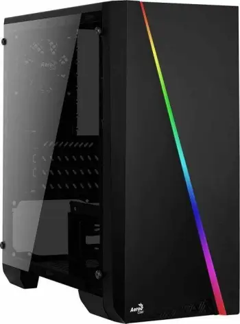 Kasë Aerocool Cylon Mini, e zezë, Mini Tower