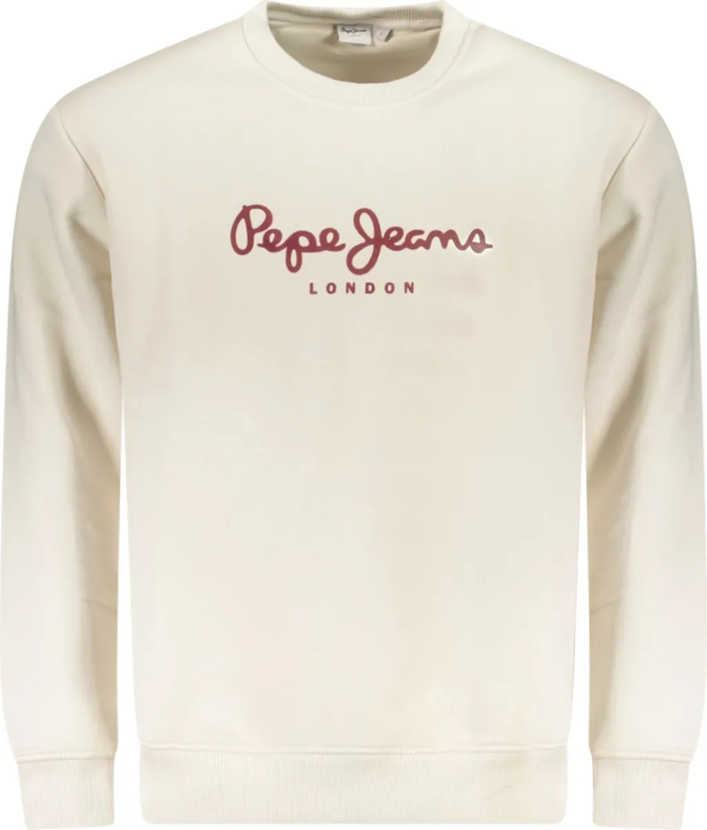 Duks për meshkuj PEPE JEANS Macbeth Plain Crew, i bardhë - 1