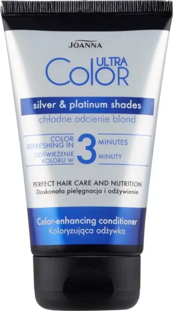 Kondicioner ngjyrues për flokë Joanna Ultra Color Cool Blonde Shades për femra, 100g