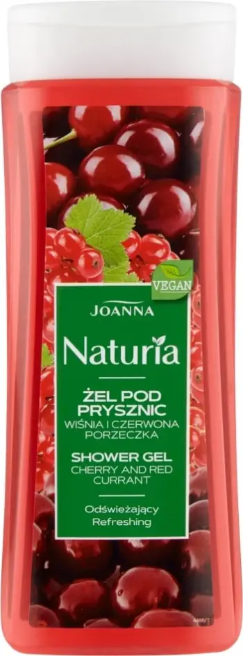 Xhel dushi Joanna Naturia Cherry and Redcurrant, 300 ml