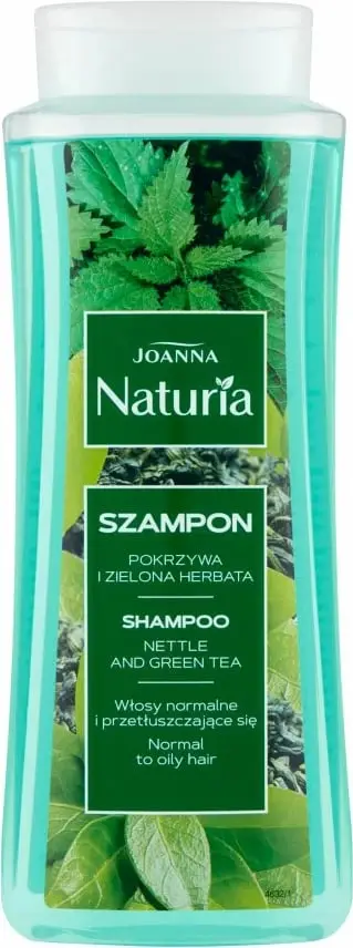 Shampo për flokë me hithër dhe çaj jeshil Joanna Naturia, 500 ml