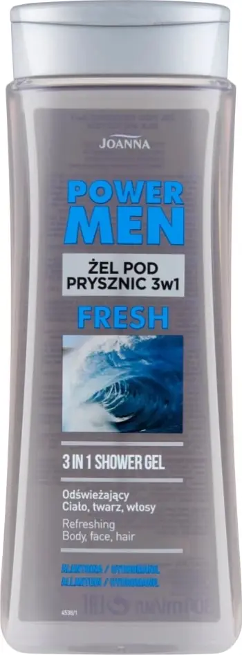 Shampon për meshkuj 3në1 Joanna Power Men, 300 ml