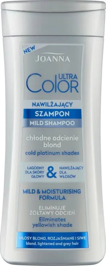 Shampo për flokë Joanna Ultra Color Purple Neutralizing, për tone të verdha, 200 ml