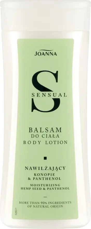 Balsam trupi për femra Joanna Sensual Moisturizing Body Balm Hemp & Panthenol 200g