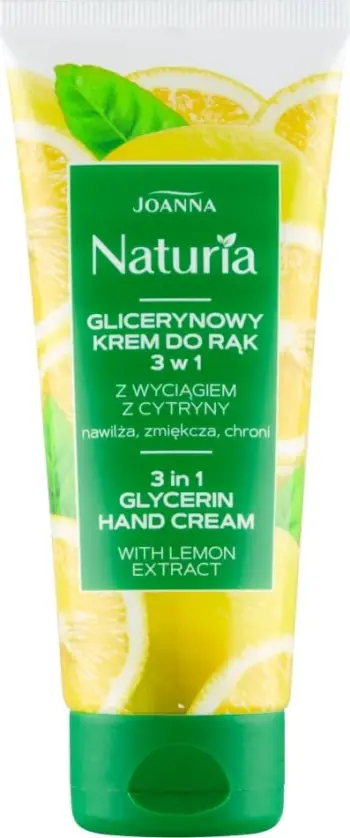 Krem për duar me glicerinë dhe limon Joanna Naturia, 100ml