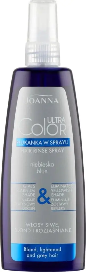 Sprej për shpëlarje flokësh Joanna Ultra Color System Blue, 150ml