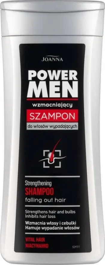 Shampon për burra Joanna Power Men Strengthening kundër rënies së flokëve 200ml