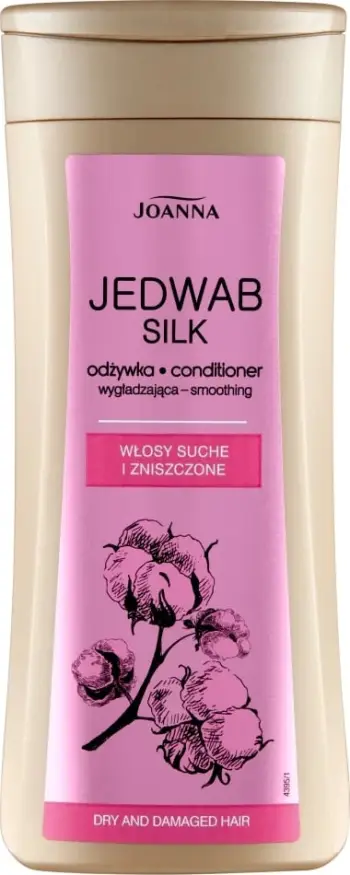 Kondicioner flokësh për femra Joanna Silk për flokë të thata dhe të dëmtuara, 200g