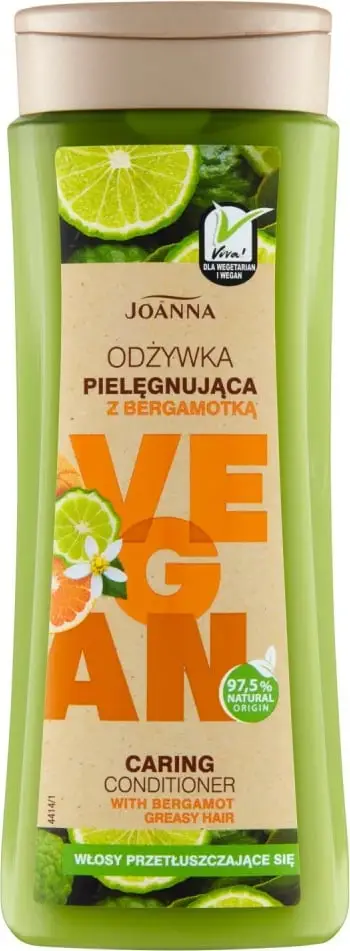 Kondicioner për femra Joanna Vegan Nourishing me Bergamot, 300g