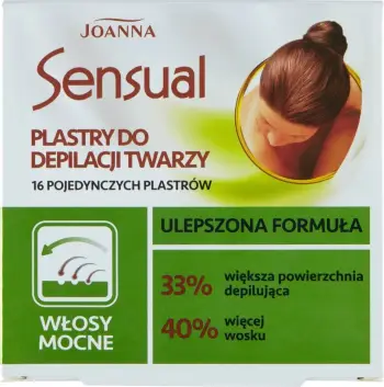 Shirita për depilimin e fytyrës Joanna, 16 copë
