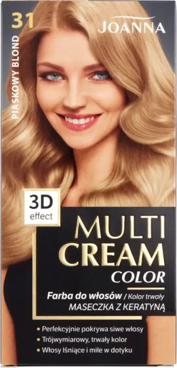 Ngjyrë për flokë Joanna Multi Cream Color, nr. 31