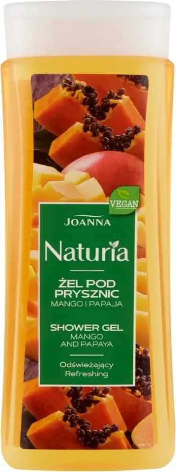 Xhel dushi Joanna Naturia Mango and Papaya, 300ml, portokalli