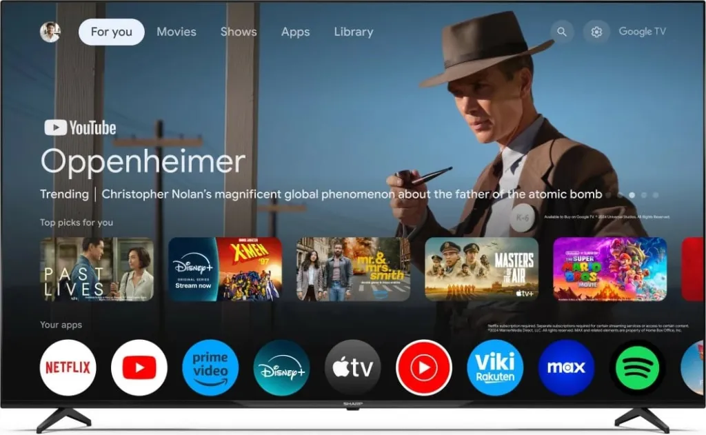 Televizor Smart Sharp 70GL4260E, 70 inch, 4K UHD, LED, Wi-Fi, i zi - 2
