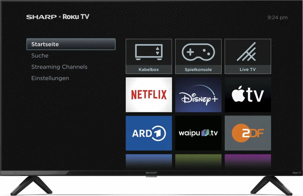 Televizor Sharp 43GD2225E, Full HD, Smart TV, 43 inç, i zi - 2