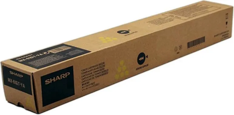 Toner Sharp MX61GTYA rendiment deri 24,000 faqe, i verdhë - 1