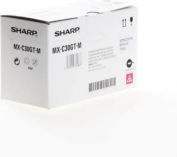 Toner Sharp MX-C30GTM 6000 faqe magenta - 1