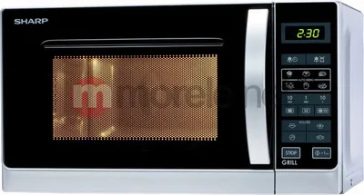 Mikrovalë Sharp R642INW, 800 - 1000W, e argjendtë - 1