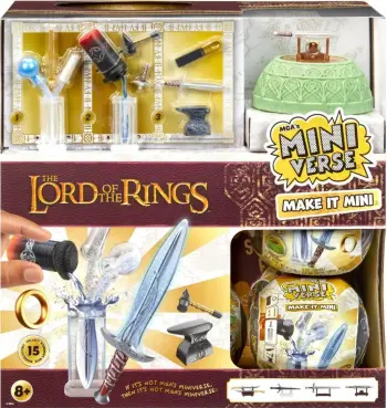 Set mini figurina MGA Miniverse The Lord of the Rings, DIY, për koleksionistë dhe fëmijë 8+
