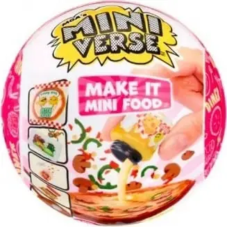 Set lojërash MGA Miniverse Make It Mini Food Diner, figurina koleksionuese, surprizë