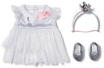 Veshje kukulle Baby Born Ballerina Outfit, për kukulla 43 cm, me varëse rrobash
