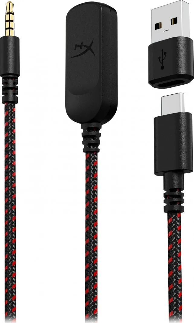 Kufje HyperX Cloud III (727A9AA), të zeza/ kuqe - 5